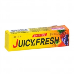 Жевательная резинка Lotte Juicy Fresh 26 гр