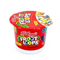 Сухой завтрак KELLOGG'S FROOT LOOPS с маршмеллоу в чашке 42 грамма