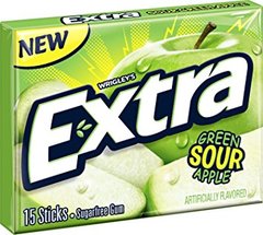 Wrigley's Extra Green Sour Apple