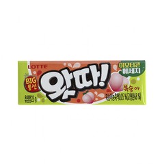 Жевательная резинка LOTTE "WHATTA Big Bubble Gum Peach" вкус персика 23 грамма