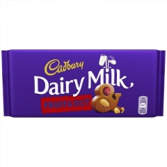 Шоколад Cadbury Dairy Milk Fruit&Nut 200 гр