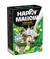 Сухой завтрак с маршмеллоу Happy Mallow Rick and Morty 240 гр