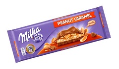 Шоколад Milka Peanut Caramel 276 грамм