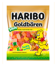 Мармелад жевательный Haribo Золотые Мишки Кислые 200 гр