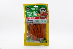 Острые мучные снеки Дандзя (латяо) со вкусом грудинки барбекю (Китай) 76г