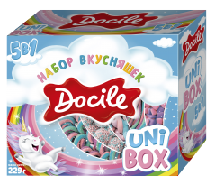 Набор кондитерских изделий Docile UNI BOX 229 гр